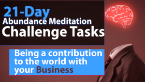 21 Days of Abundance Tasks